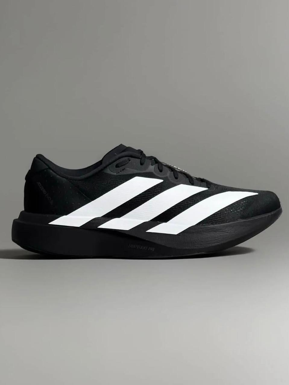 Adidas Adizero EVO SL Black with White Stripes
